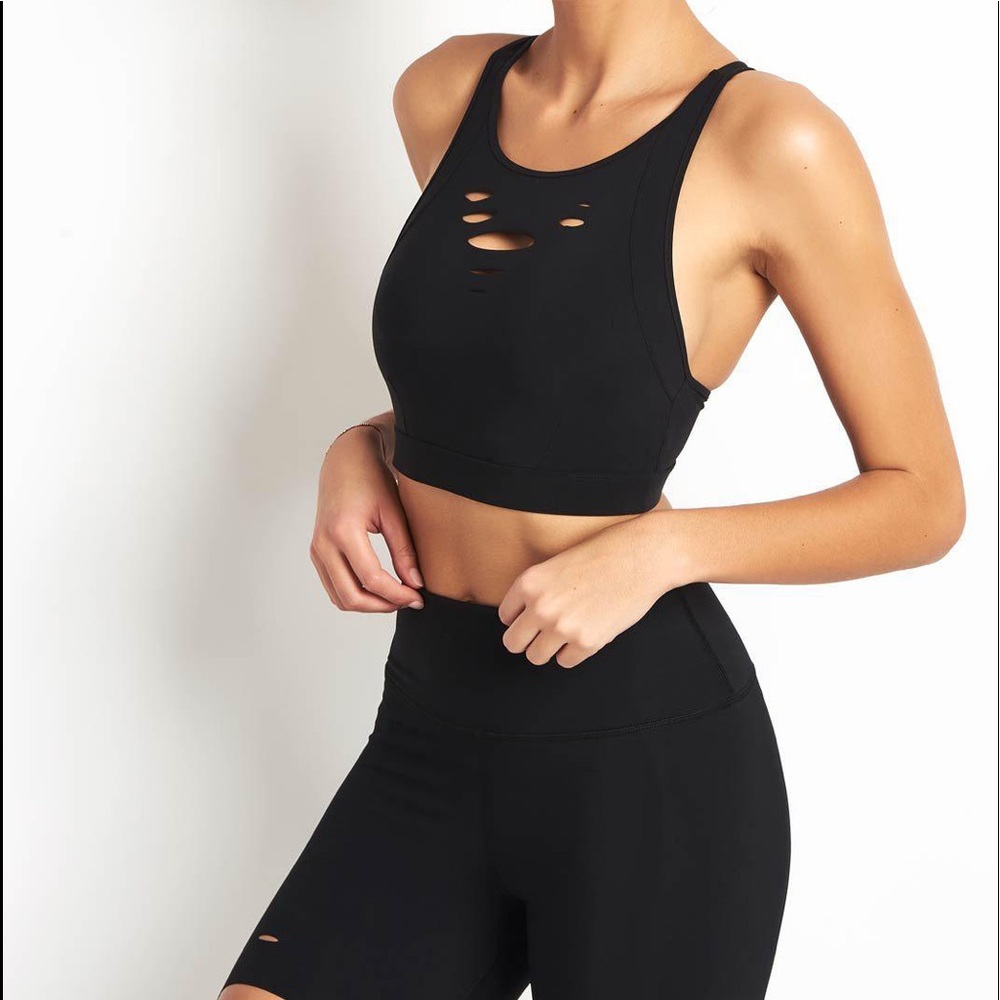ALO Yoga Ripped Warrior Bra